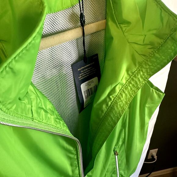 NWT Women's Ralph Lauren Polo Lime Green Vest MSRP $125 Large - Picture 4 of 9